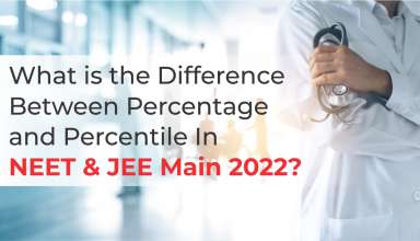Difference between Percentage and Percentile in JEE Main