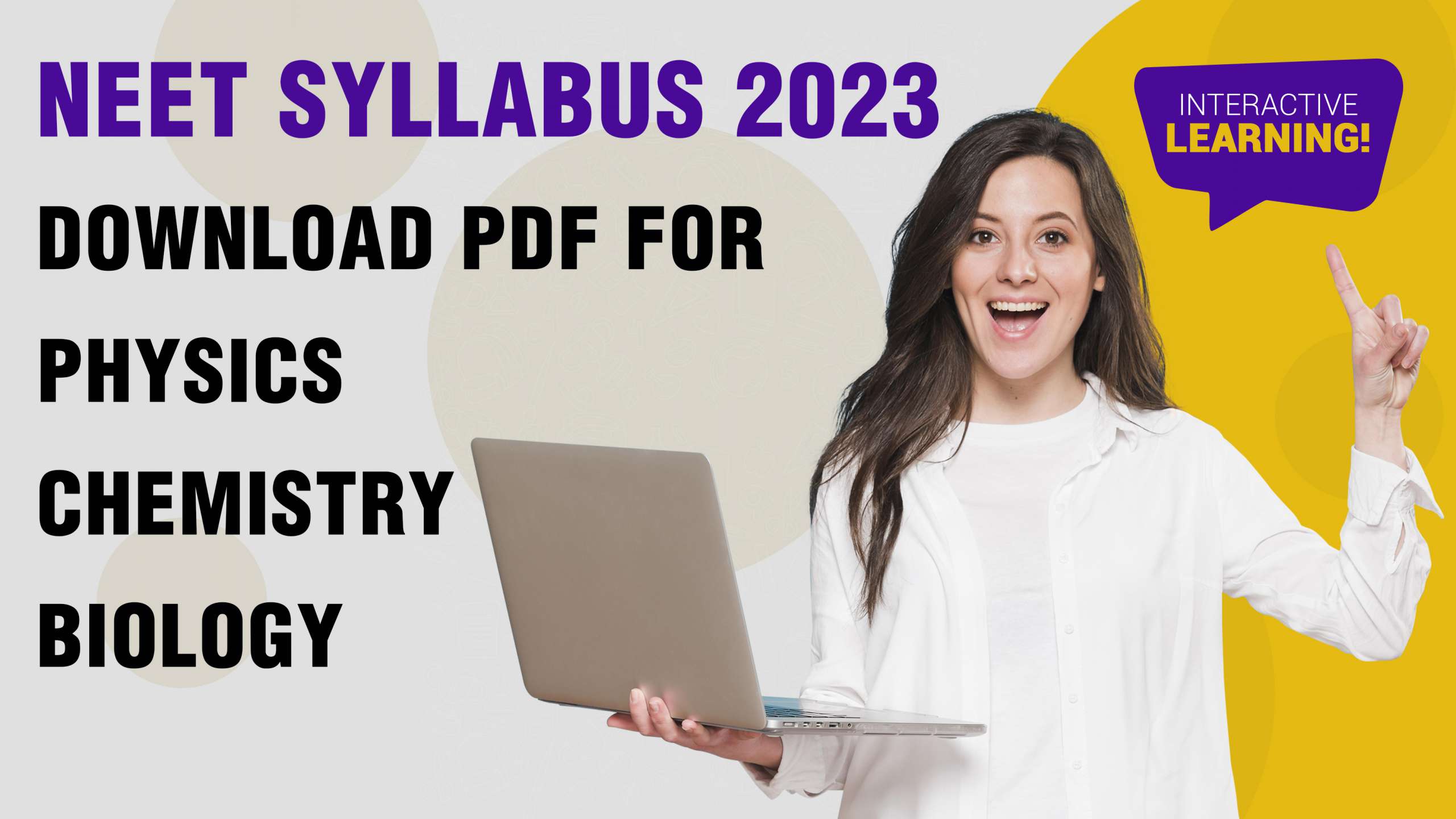 NEET Syllabus 2024 PDF Download Biology, Physics, Chemistry