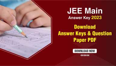 JEE Main 2023 Answer Keys: Question Paper with Solutions - Download Answer Keys PDF