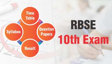 RBSE 10th Exam - Time Table, Syllabus, Question Papers, Result