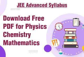 JEE Advanced Syllabus Download Free PDF for Physics, Chemistry, Mathematics