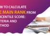 How To Calculate JEE Main Rank From Percentile Score Criteria and Method