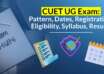 CUET UG Exam Pattern, Dates, Registration, Eligibility, Syllabus, Results