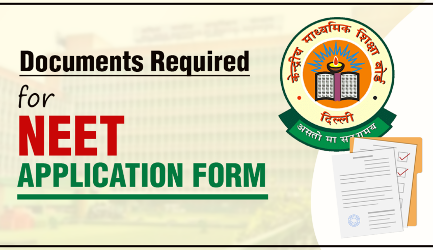 Documents Required for NEET Application Form