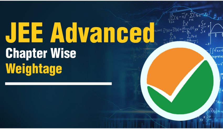 JEE Advanced Chapter Wise Weightage