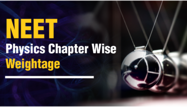 NEET Physics Chapter Wise Weightage