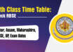 10th Class Time Table Check RBSE Exam Dates