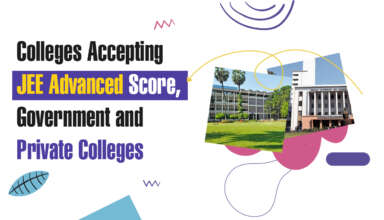 Colleges Accepting JEE Advanced Score, Government and Private Colleges
