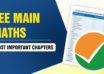 JEE Main Maths Most Important Chapters