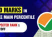 70 Marks in JEE Main Expected Percentile Rank & Cutoff