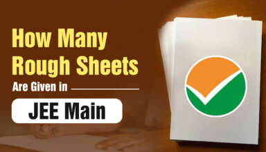 How Many Rough Sheets Are Given in JEE Main