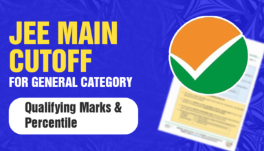JEE Main Cutoff for General Category
