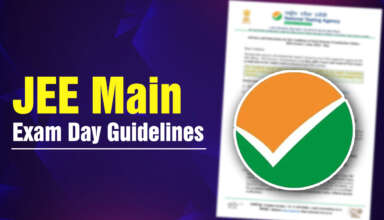 JEE Main Exam Day Guidelines