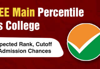 JEE Main Percentile vs College Expected Rank, Cutoff & Admission Chances