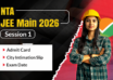 JEE Main Admit Card session 1 2026