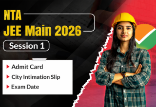 JEE Main Admit Card session 1 2026