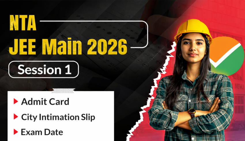 JEE Main Admit Card session 1 2026
