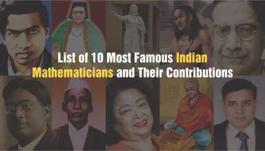 Most Famous Indian Mathematicians and Their Contributions