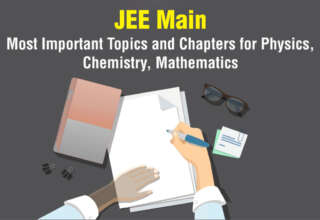 JEE Main 2026 Most Important Topics and Chapters for Physics, Chemistry, Mathematics