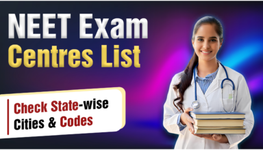 NEET 2026 Exam Centres List Check