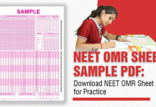 NEET OMR Sheet 2026 Sample PDF: Download OMR Sheet of NEET