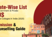 State-Wise List of Government and Private BDS Dental Colleges in India 2026 – Admission & Counselling Guide