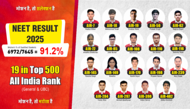 Motion's NEET 2025 Result