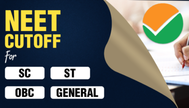 NEET Cutoff For SC, ST, OBC & General