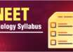 NEET Biology Syllabus 2026