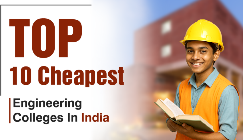 Top 10 Cheapest Engineering Colleges In India