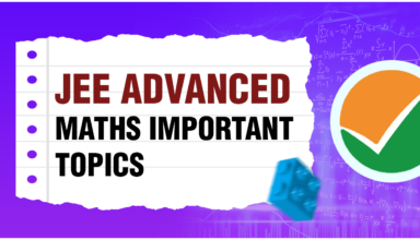JEE Advanced Maths Important Topics
