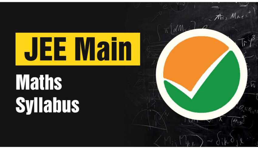 JEE Main Maths Syllabus