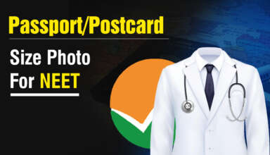 Passport Postcard Size Photo For NEET