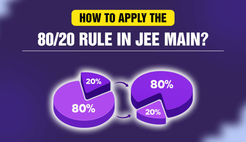 How to Apply the 80 20 Rule in JEE Main