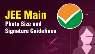 JEE Main Photo Size and Signature Guidelines