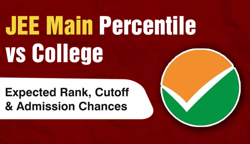 JEE Main Percentile vs College Expected Rank, Cutoff & Admission Chances
