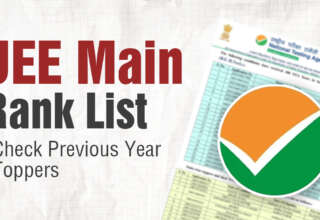 JEE Main Rank List Check Previous Year Toppers
