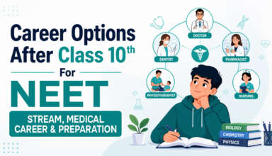 Career Options After Class 10th For NEET