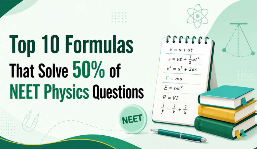 Top 10 formulas for NEET Physics