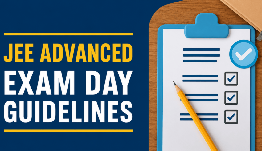 JEE Advanced Exam Day Guidelines