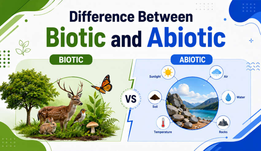 Difference Between Biotic and Abiotic
