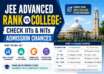 JEE Advanced Rank vs College 2026 Check IITs & NITs Admission Chances