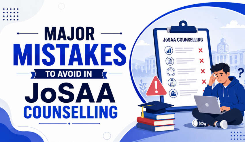 Major Mistakes To Avoid in JoSAA Counselling