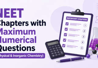 NEET Chapters with Maximum Numerical Questions (Physical & Inorganic Chemistry