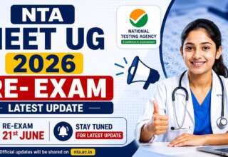 NTA NEET UG 2026 RE- EXAM LATEST UPDATE