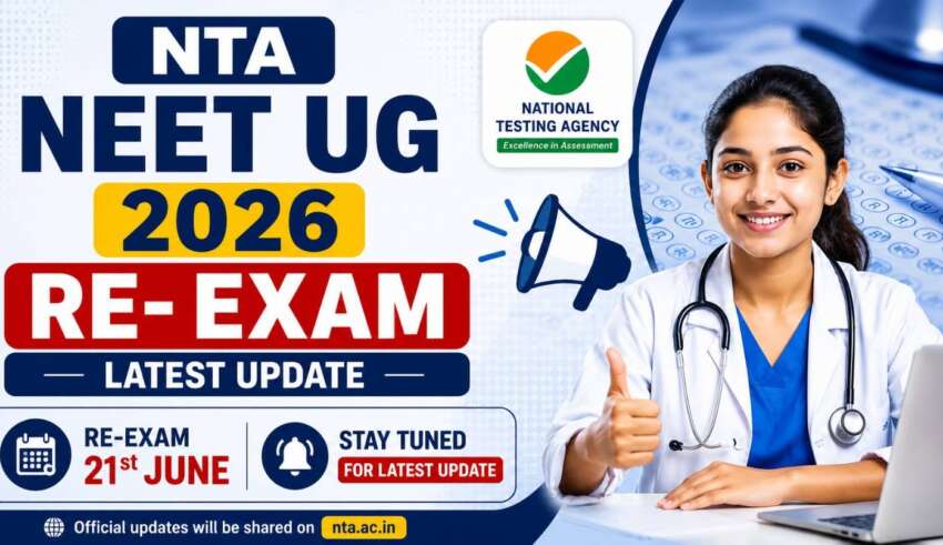 NTA NEET UG 2026 RE- EXAM LATEST UPDATE