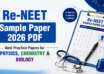 Re-NEET Sample Paper 2026 PDF