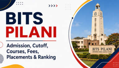 BITS Pilani Admission, Cutoff, Courses, Fees, Placements & Ranking