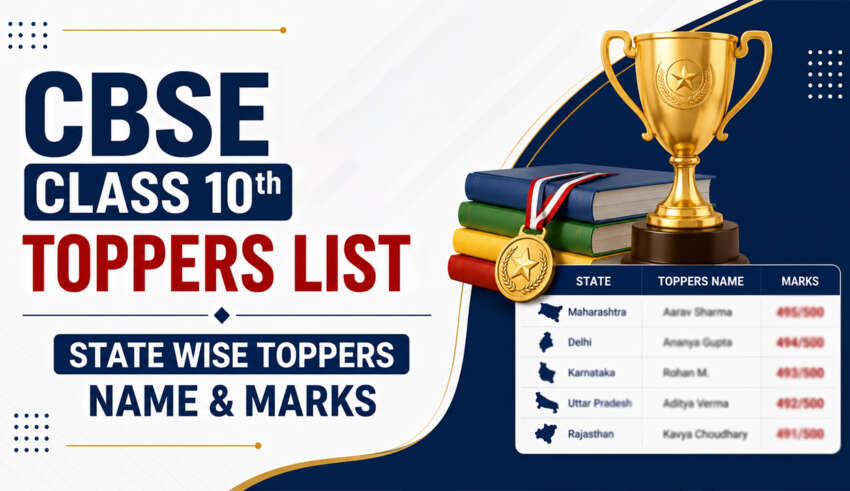 CBSE Class 10th Toppers List State wise Toppers Name & Marks