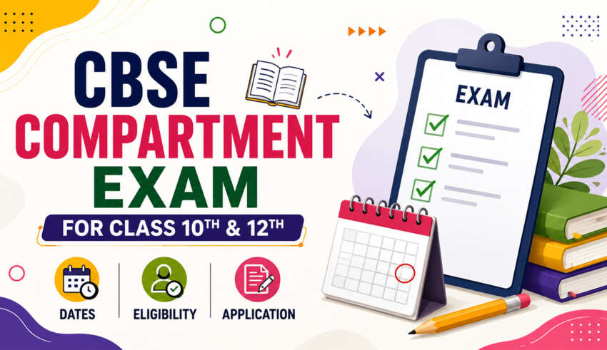 CBSE Compartment Exam For Class 10th & 12th Dates, Eligibility, Application
